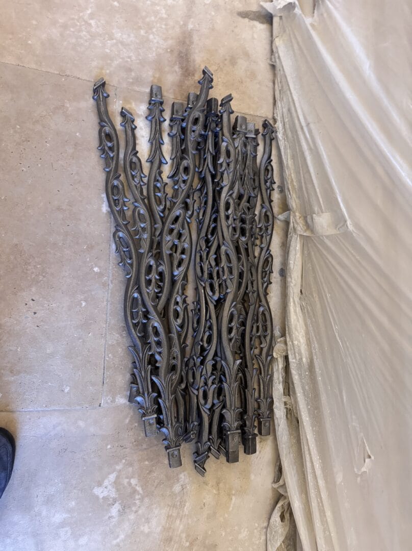 cast iron infill bars4